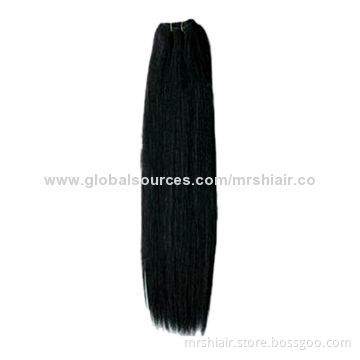 Cheap 28-inch Silk Straight Brazilian Virgin Hair Weaves